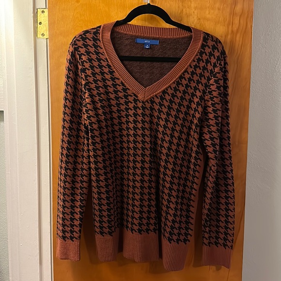 Apt 9 houndstooth sweater - Picture 1 of 1